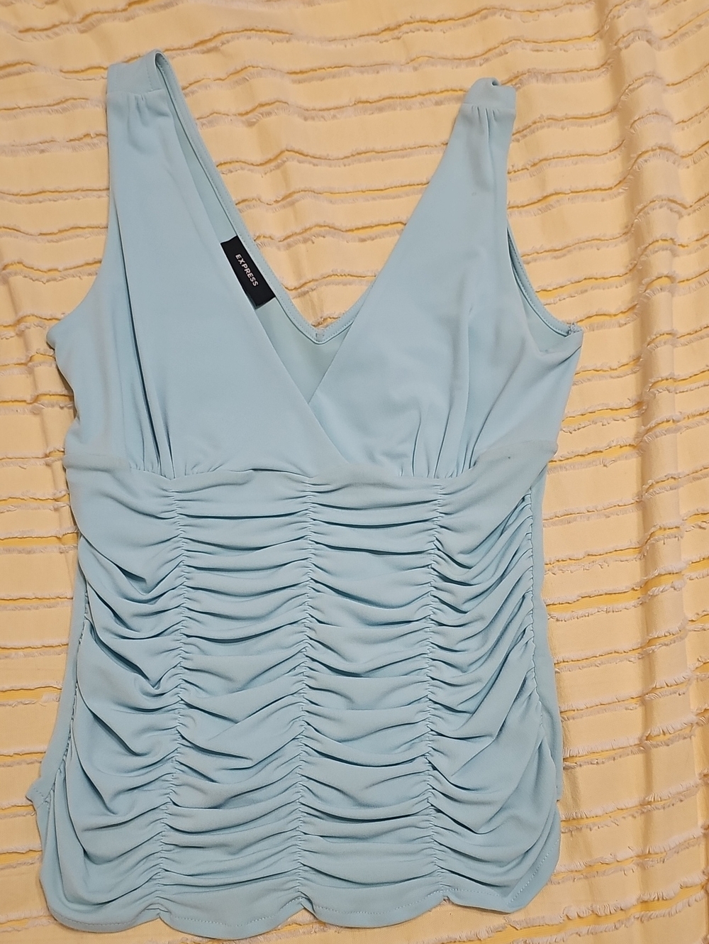 Express Women's Light Aqua Blouse - Express